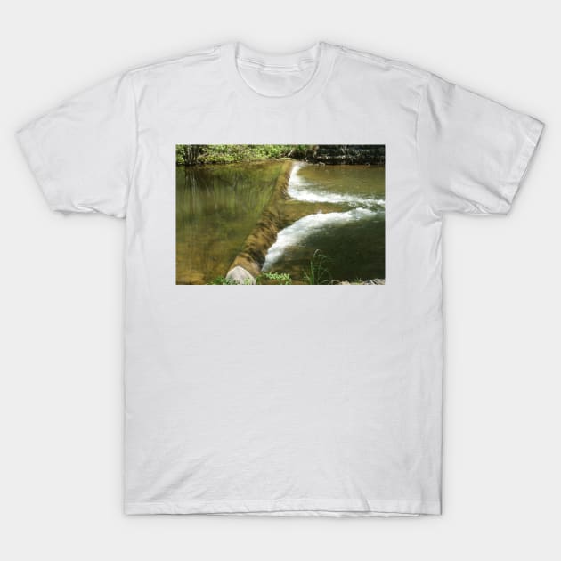 Stream drop-off T-Shirt by PugDronePhotos